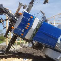 Crane rollover