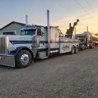 Feed truck tow