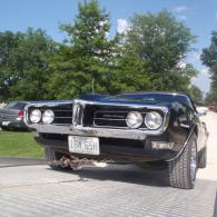 Classic car towing